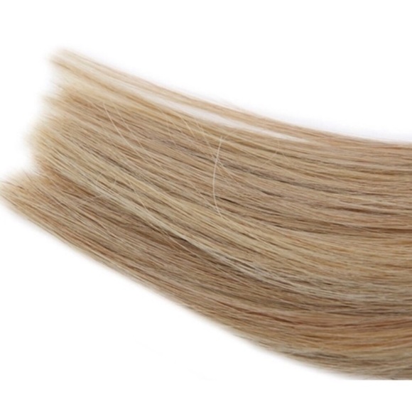 ✨ 4 22” #18-613 bleach BLONDE HUMAN HAIR TAPE INS main image 6